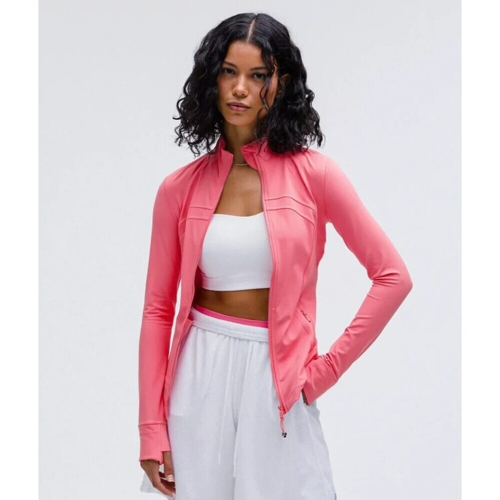 Lululemon Define Jacket Nulu in Sakura Pink Size 2